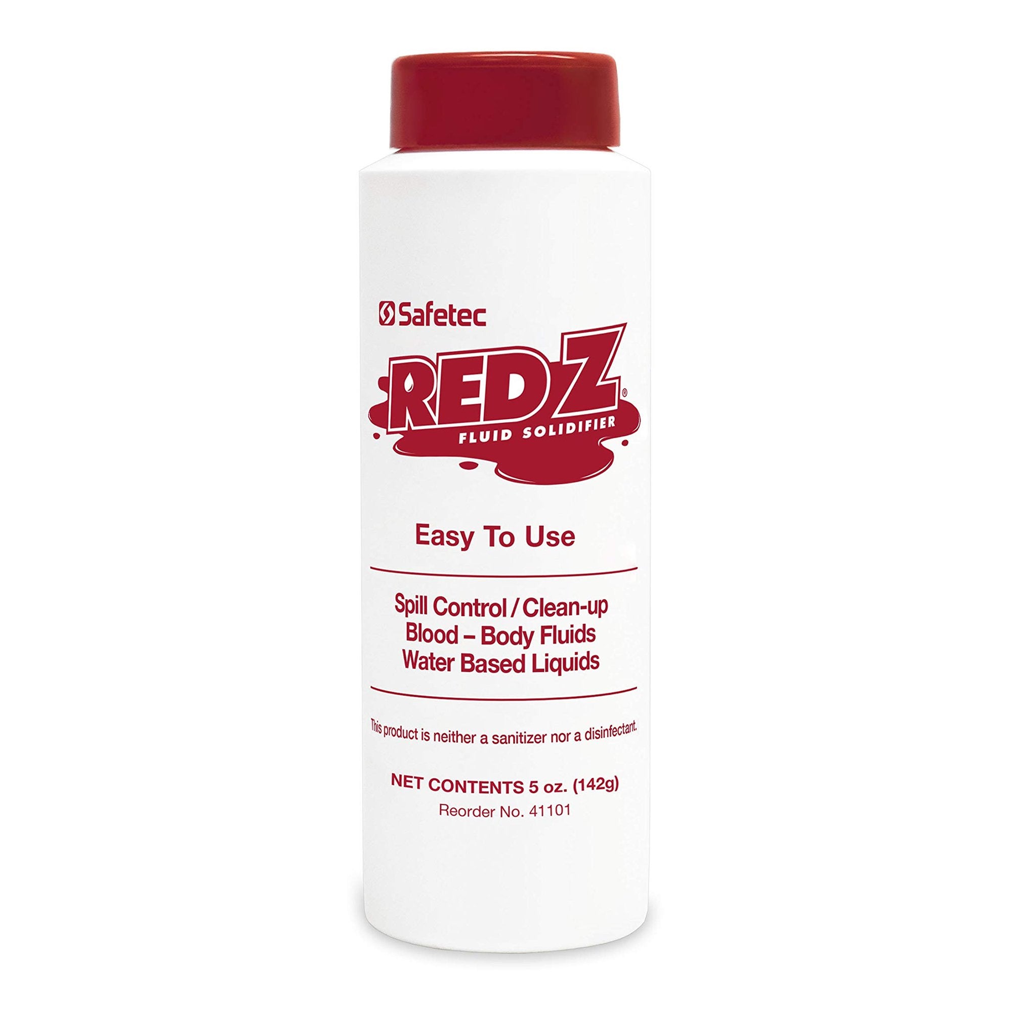 Spill Control Solidifier Red Z™ Shaker Top Bottle 5 oz.