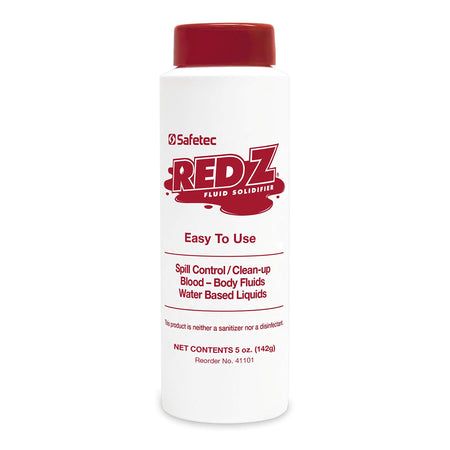 Spill Control Solidifier Red Z™ Shaker Top Bottle 5 oz.