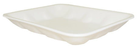 Food Service Tray Novipax 0.63 X 5-3/4 X 8-1/4 Inch White Foam