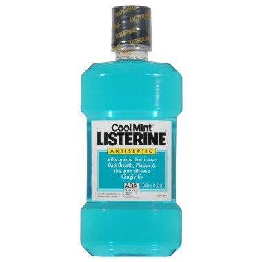 Listerine® Antiseptic Mouthwash Cool Mint®, 1.05 Pints - Personal Hygiene>Mouth Care>Mouthwash - J & J Sales