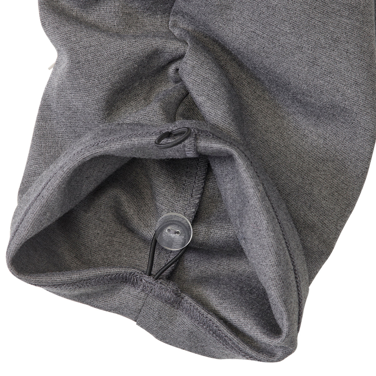 Silverts® Women's Open Back Soft Knit Pant, Heather Gray, Small