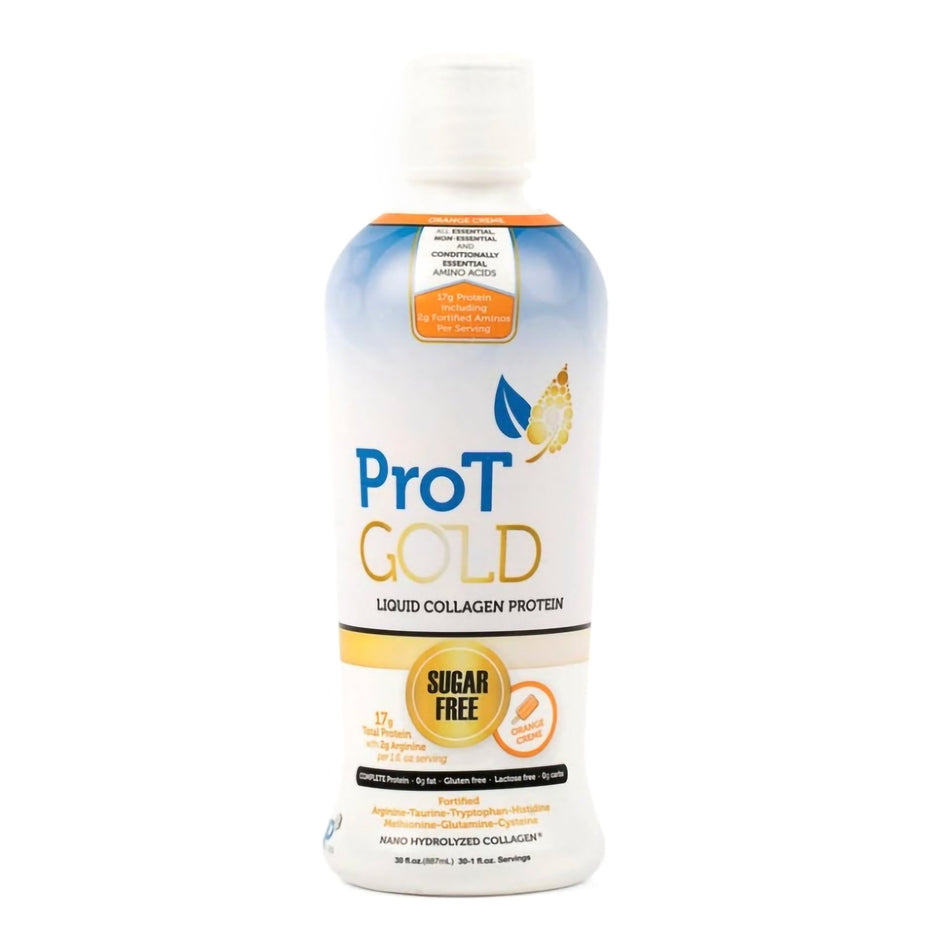 Oral Supplement ProT Gold Orange Crème Flavor Liquid 30 oz. Bottle