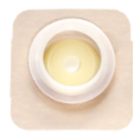 Ostomy Barrier Securi-T® Trim to Fit, Standard Wear Flexible Tape 45 mm Flange Up to 1-1/4 Inch Opening 4-1/2 X 4-1/2 Inch