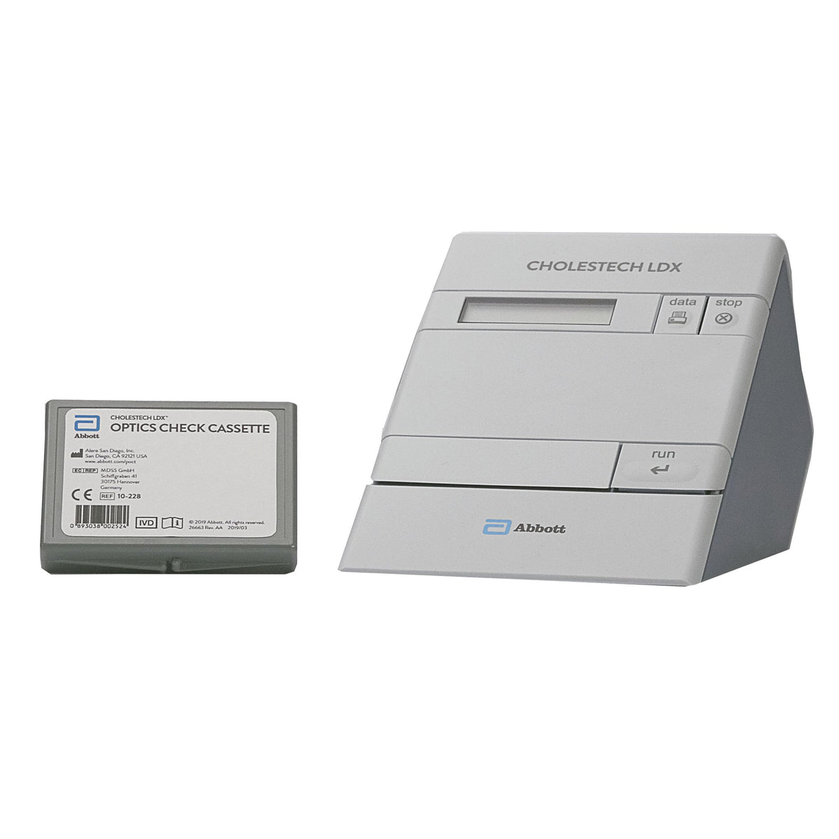 Optics Check Cassette Cholestech LDX™ Empty Cassette, Includes Case For use with LDX™ System