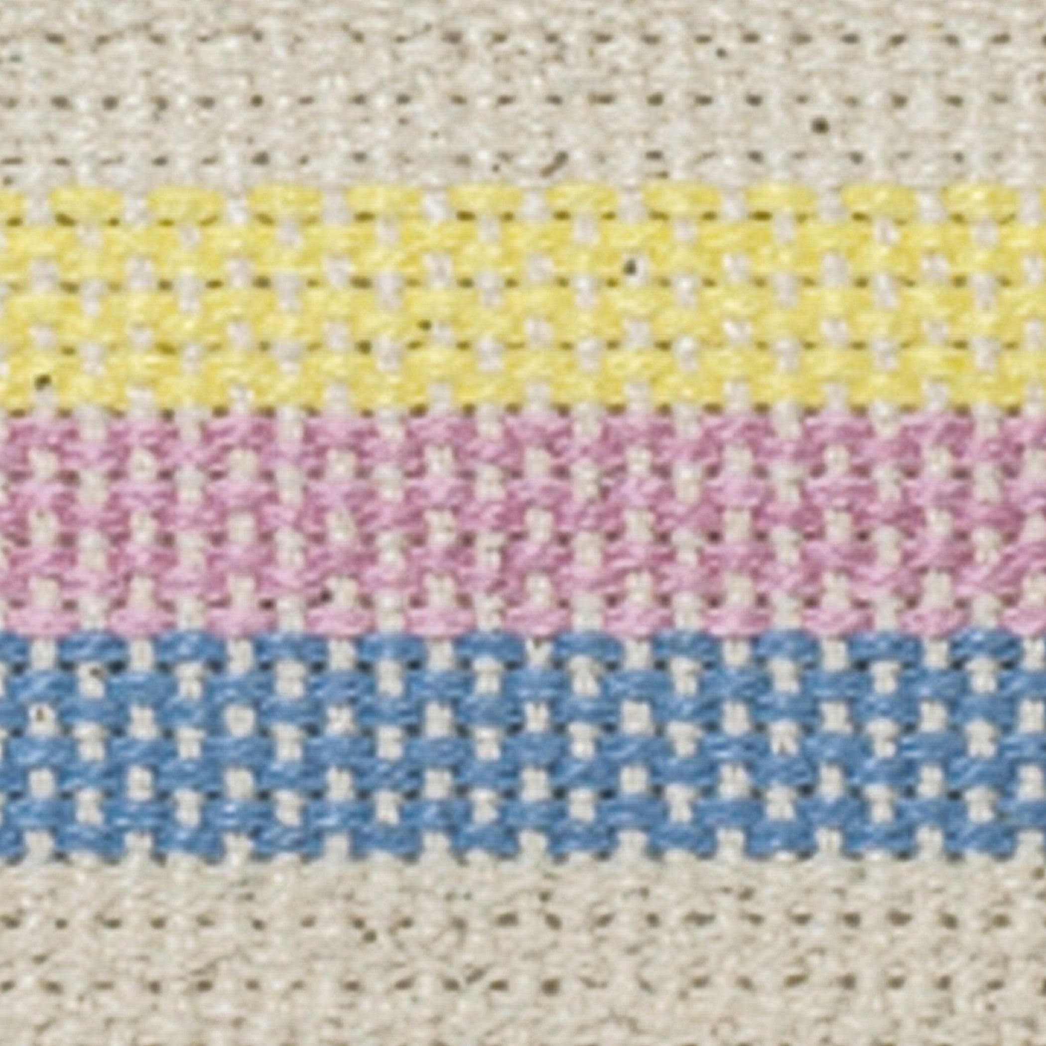 Gait Belt SkiL-Care™ 60 Inch Length Pastel Stripe Cotton