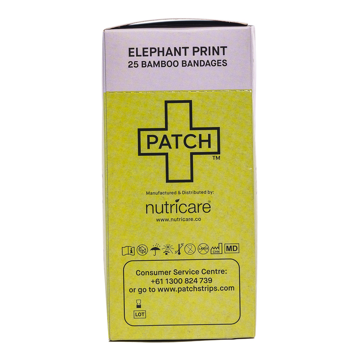 Adhesive Strip Patch™ Kids 3/4 X 3 Inch Bamboo Rectangle Kid Design (Elephant) Sterile