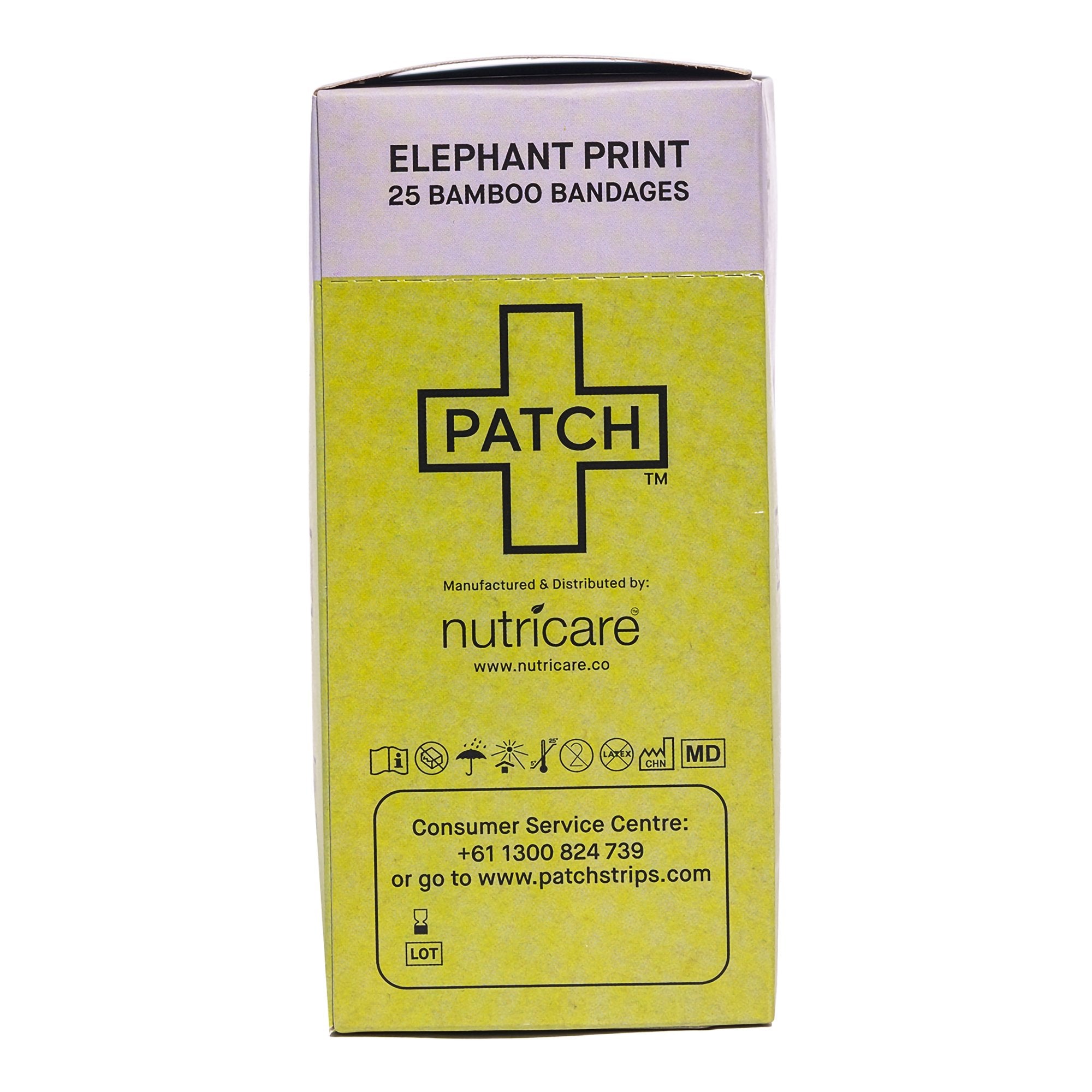 Adhesive Strip Patch™ Kids 3/4 X 3 Inch Bamboo Rectangle Kid Design (Elephant) Sterile