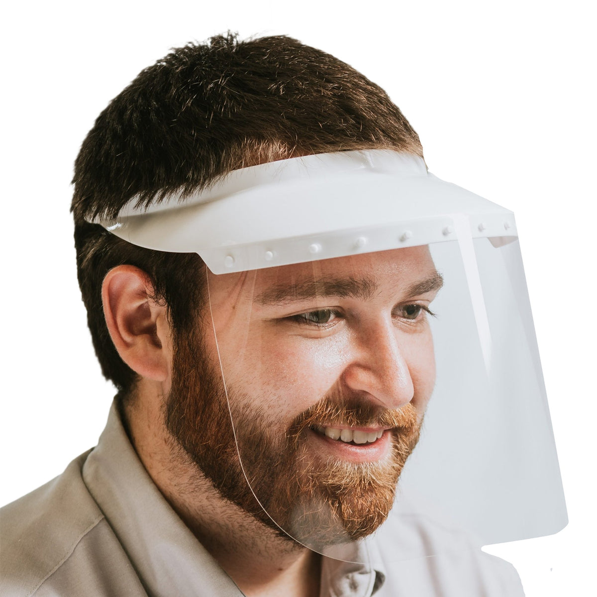 Face Shield Kit One Size Fits Most Full Length Anti-fog Reusable NonSterile