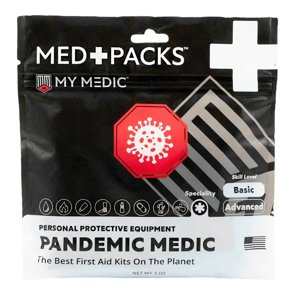 First Aid Kit My Medic™ MED PACKS Pandemic Plastic Pouch