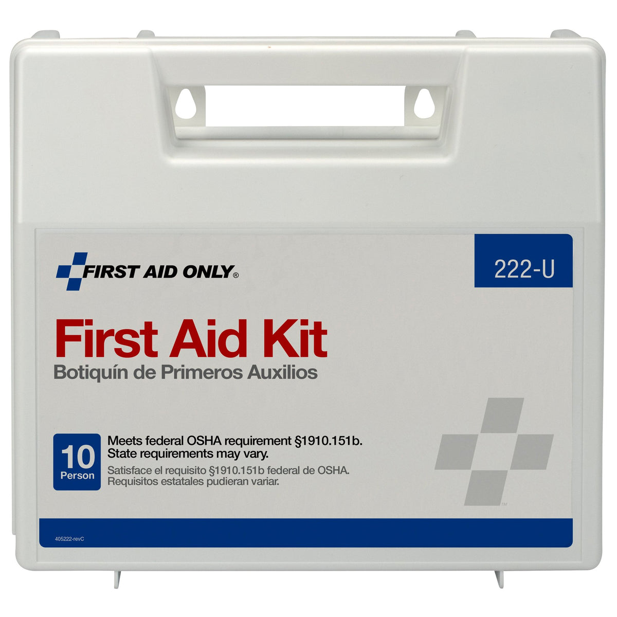 First Aid Kit First Aid Only® 10 Person Waterproof Case