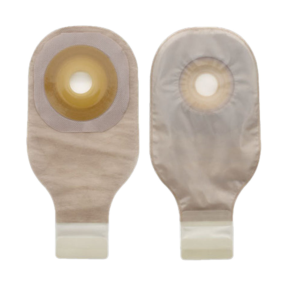 Colostomy Pouch Premier™ One-Piece System 12 Inch Length Convex, Pre-Cut Drainable
