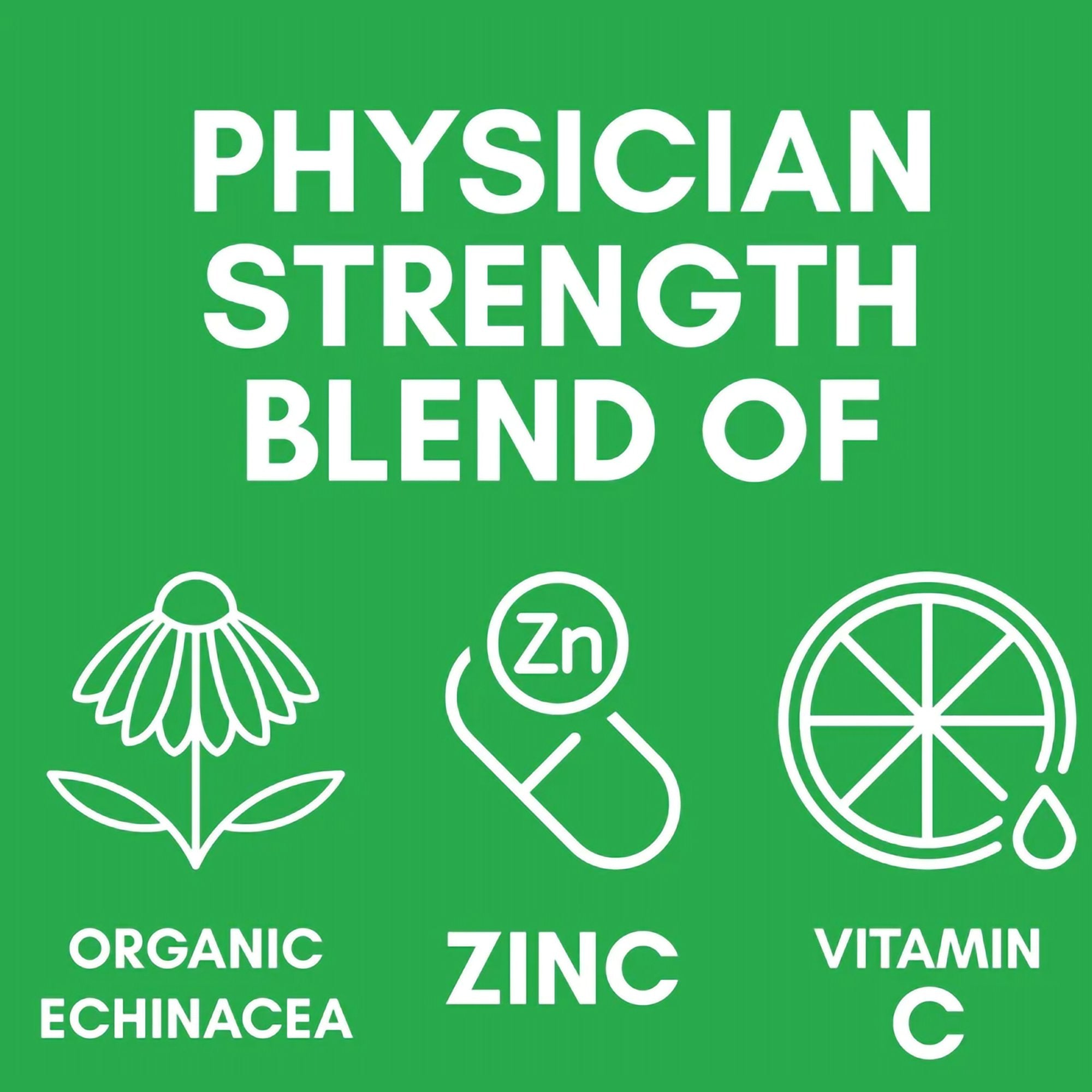 Vitamin and Mineral Supplement EZC Pak™ Echinacea / Zinc / Ascorbic Acid Capsule 28 per Box