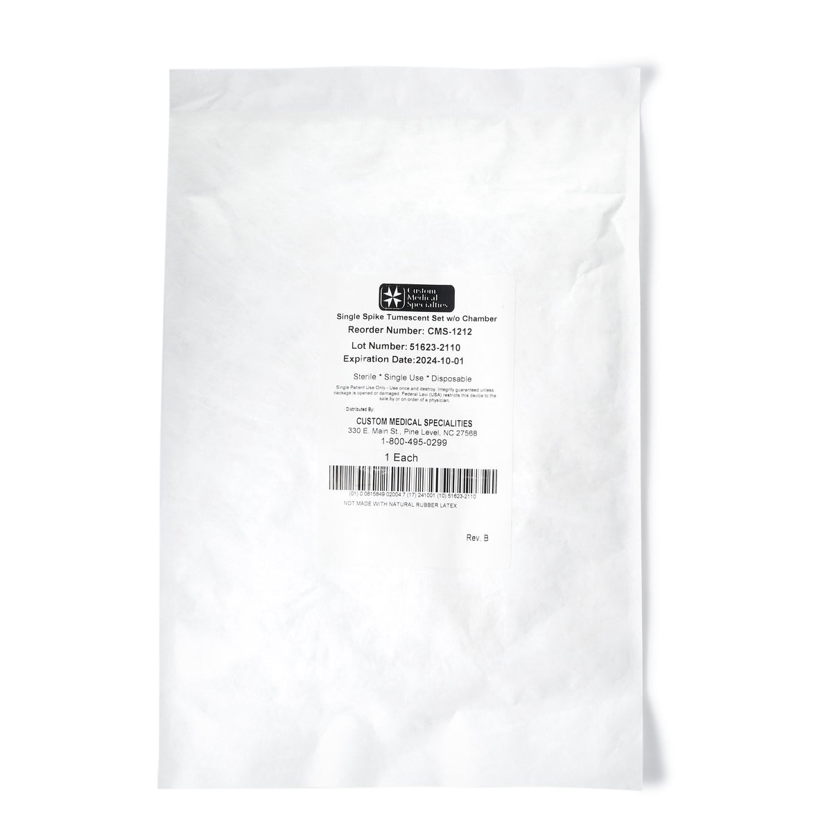 Varicose Vein Anesthesia Infiltration Tubing CMS