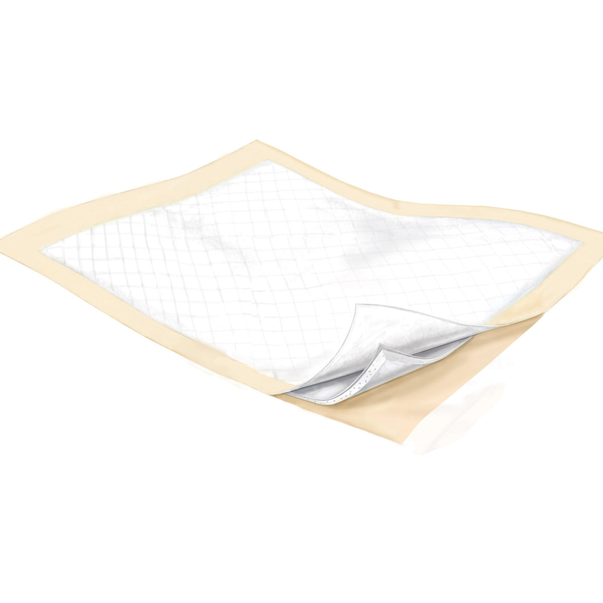 Disposable Underpad Wings™ Plus 23 X 36 Inch Fluff / Polymer Heavy Absorbency