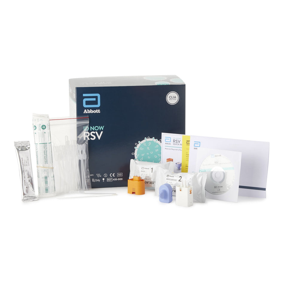 Respiratory Test Kit ID NOW™ Respiratory Syncytial Virus Test (RSV) 24 Tests CLIA Waived