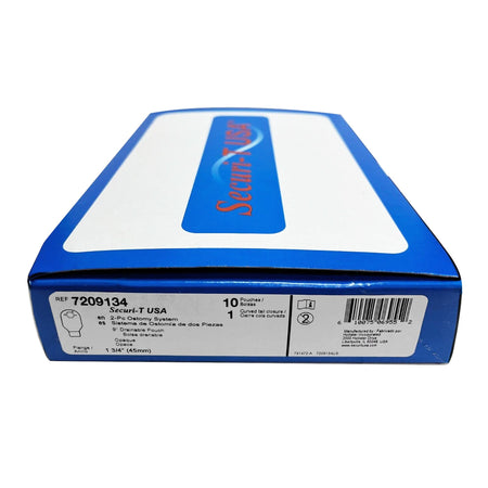 Ostomy Pouch Securi-T™ Two-Piece System 9 Inch Length Without Barrier Drainable