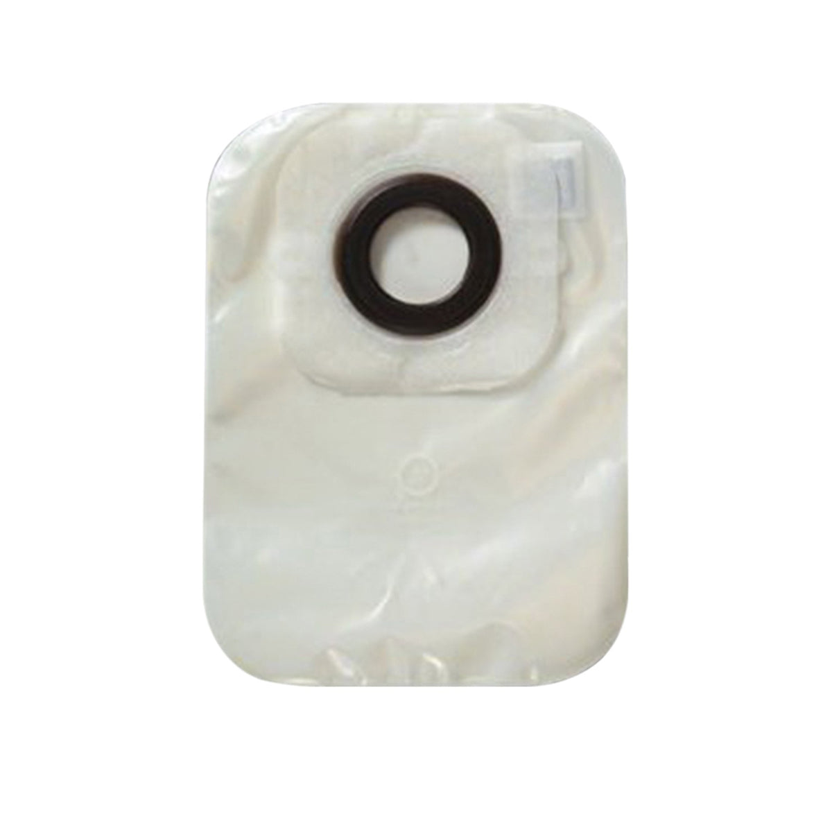 Ostomy Pouch Karaya 5 One-Piece System 9 Inch Length Convex, Pre-Cut 2 Inch Stoma Closed End