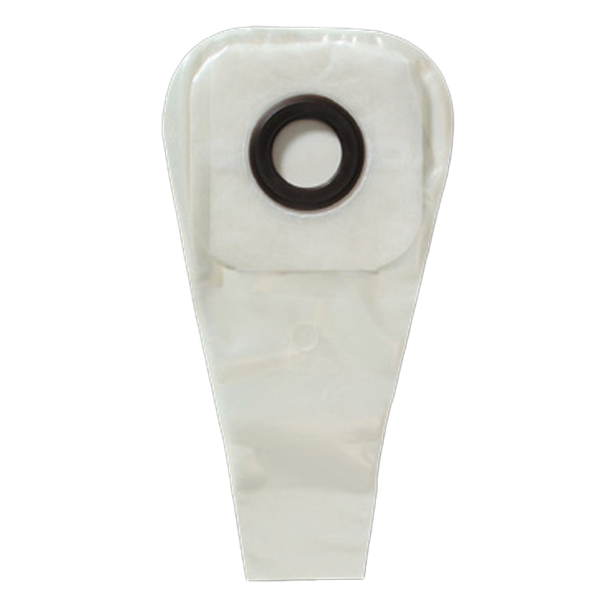 Ostomy Pouch Karaya 5 One-Piece System 16 Inch Length Convex, Pre-Cut 7/8 Inch Stoma Drainable