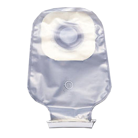 Colostomy Pouch Karaya 5 One-Piece System 12 Inch Length Convex, Pre-Cut 7/8 Inch Stoma Drainable