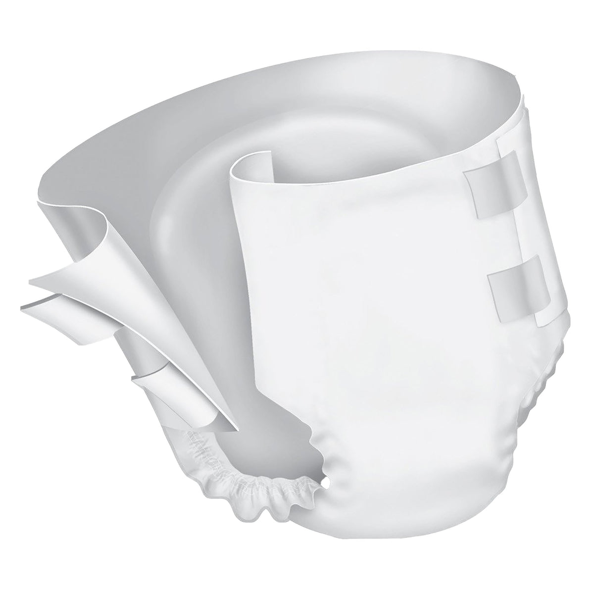 Unisex Adult Incontinence Brief ProCare™ X-Large Disposable Heavy Absorbency