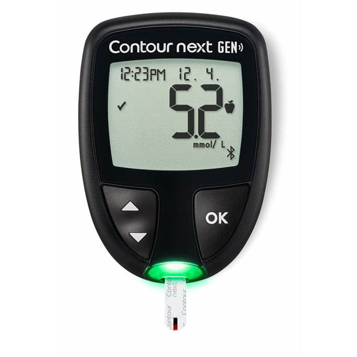 Blood Glucose Meter Contour® Next Gen 5 Second Results No Coding Required