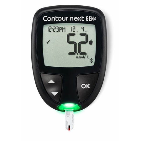 Blood Glucose Meter Contour® Next Gen 5 Second Results No Coding Required