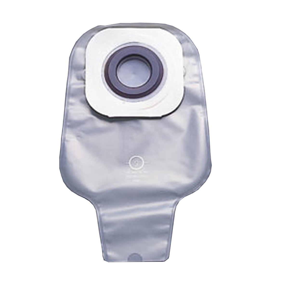 Colostomy Pouch Karaya 5 One-Piece System 12 Inch Length Convex, Pre-Cut 7/8 Inch Stoma Drainable