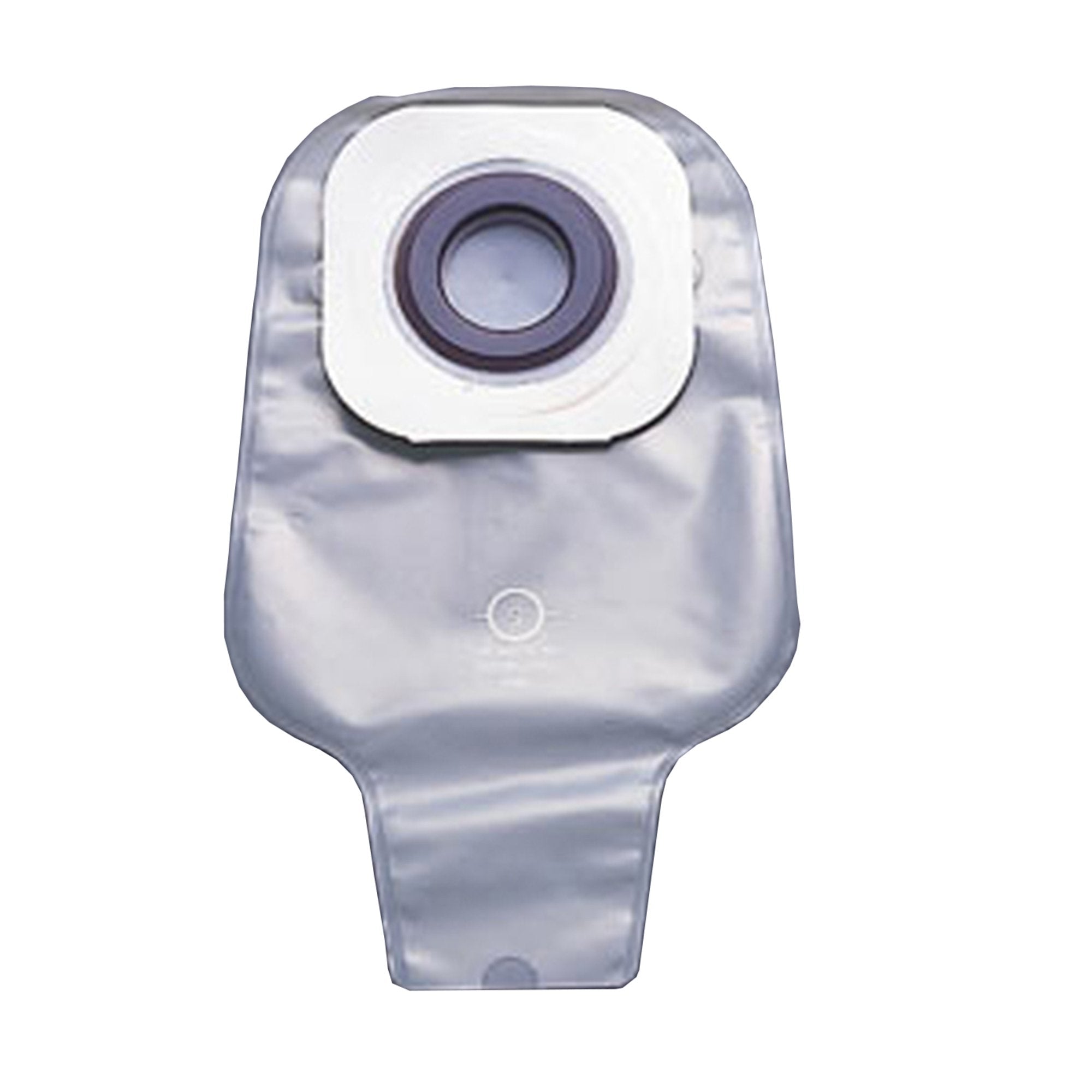Colostomy Pouch Karaya 5 One-Piece System 12 Inch Length Convex, Pre-Cut 7/8 Inch Stoma Drainable