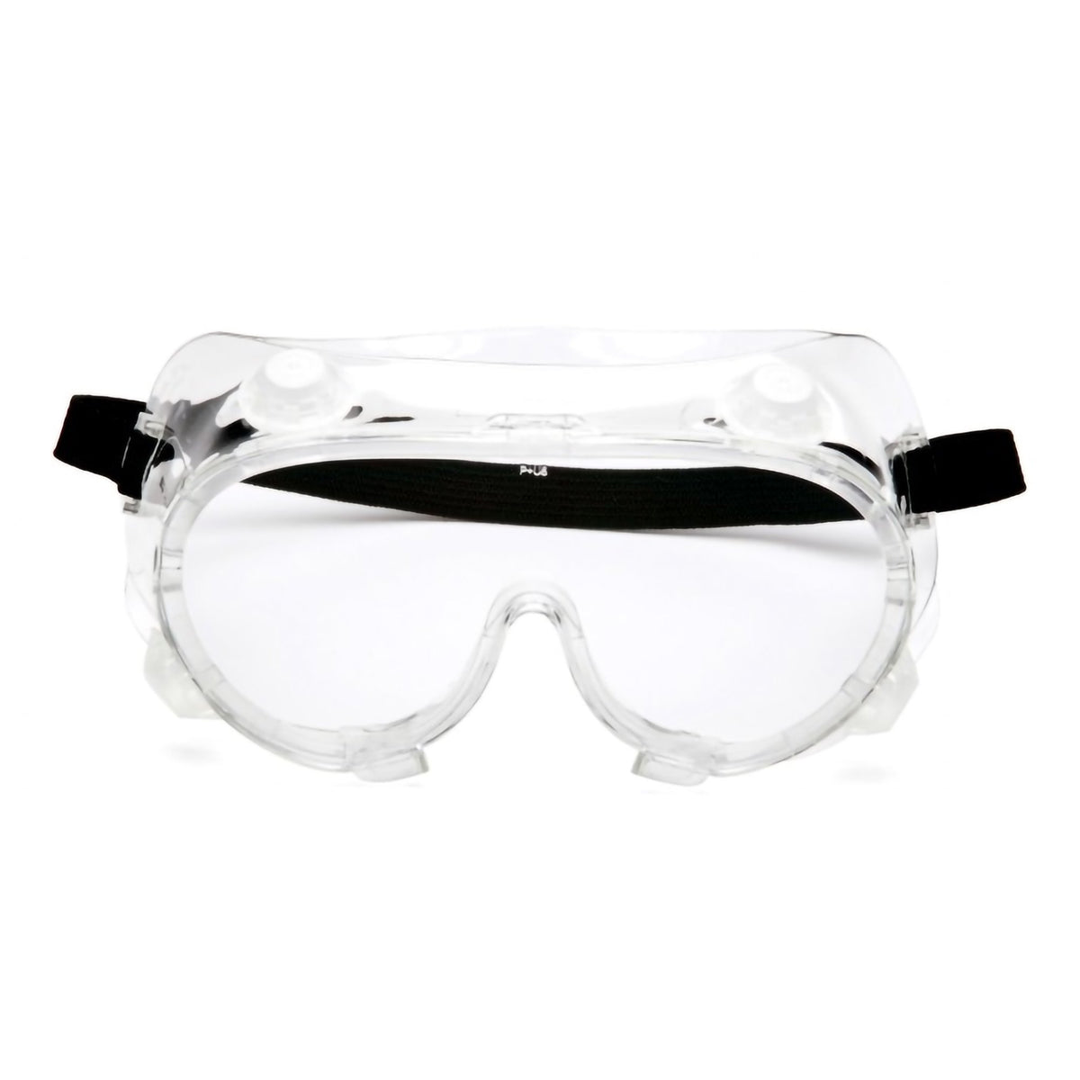 Protective Goggles Pyramex Fit Over Clear Tint Polycarbonate Lens Clear Frame Elastic Strap One Size Fits Most
