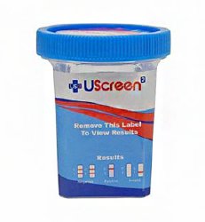 Drugs of Abuse Test Kit UScreen²® AMP, BUP, BZO, COC, mAMP/MET, MDMA, MTD, OPI300, OXY, THC (CR, OX, SG) 25 Tests CLIA Waived