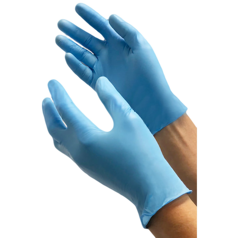 Exam Glove NEW AGE® X-Large NonSterile Vinyl Smooth Blue Not Rated