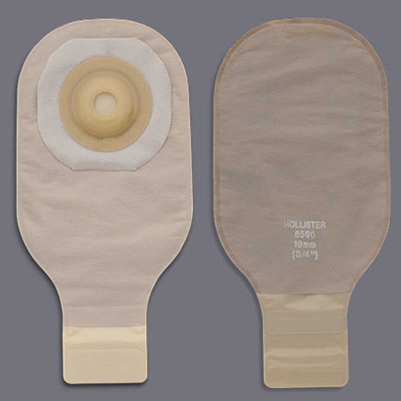 Ostomy Pouch Premier™ One-Piece System 12 Inch Length Drainable Convex, Pre-Cut