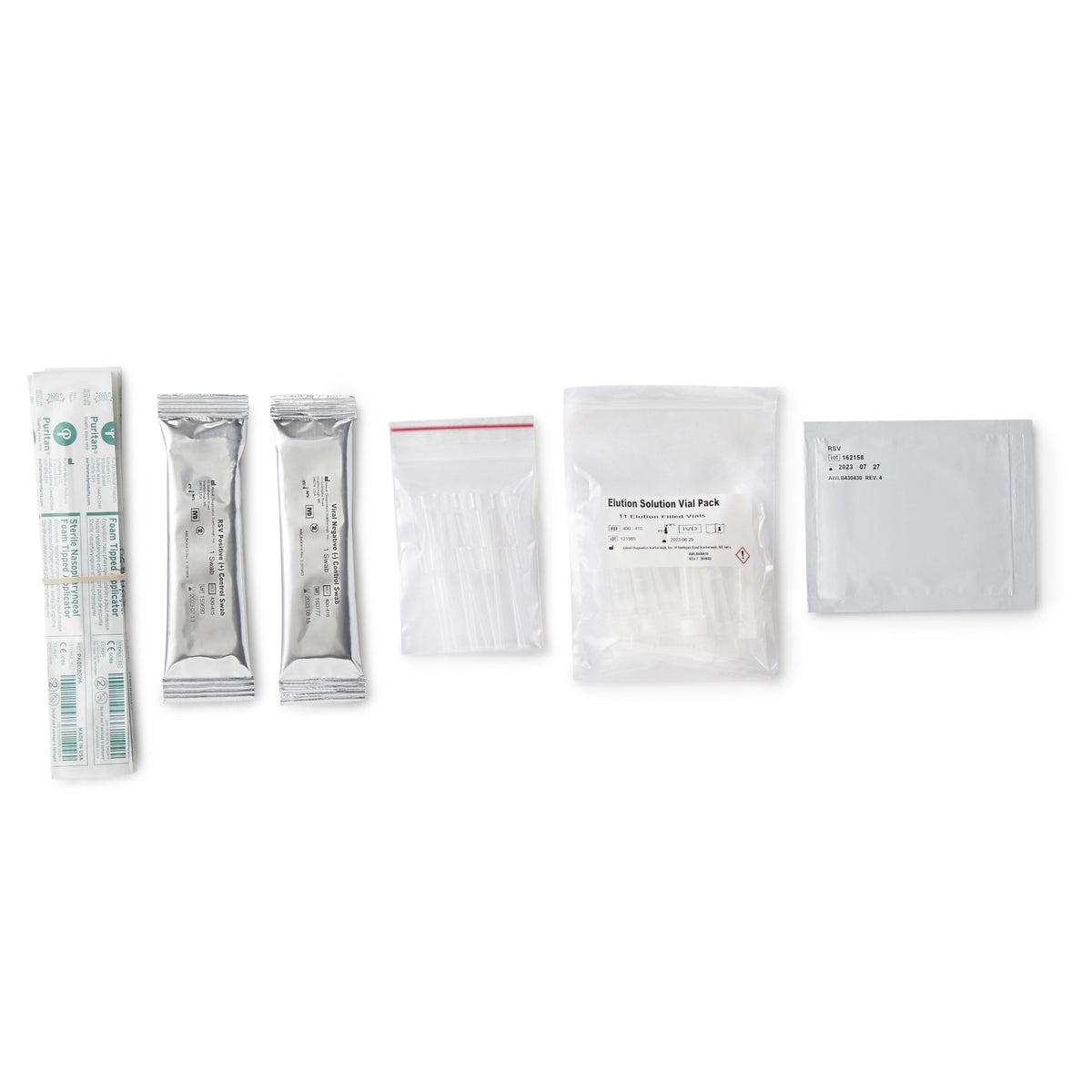 Respiratory Test Kit BinaxNOW® Respiratory Syncytial Virus Test (RSV) 10 Tests CLIA Waived