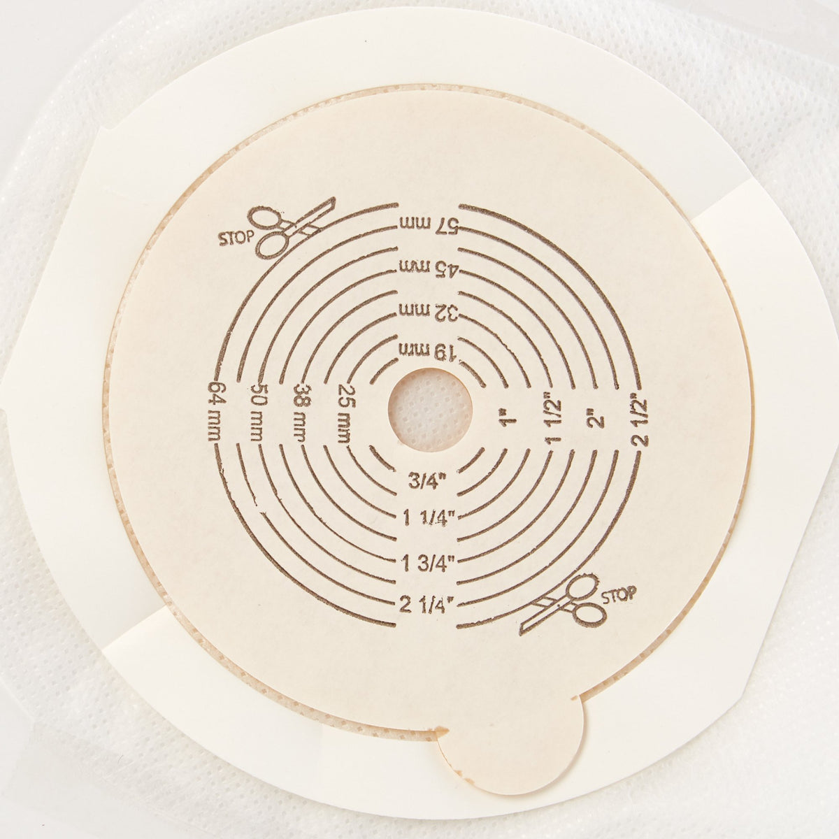 Ostomy Pouch Securi-T™ One-Piece System 12 Inch Length Flat, Trim To Fit Drainable