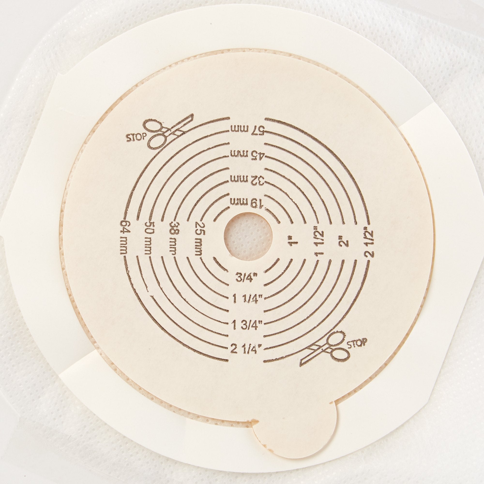 Ostomy Pouch Securi-T™ One-Piece System 12 Inch Length Flat, Trim To Fit Drainable