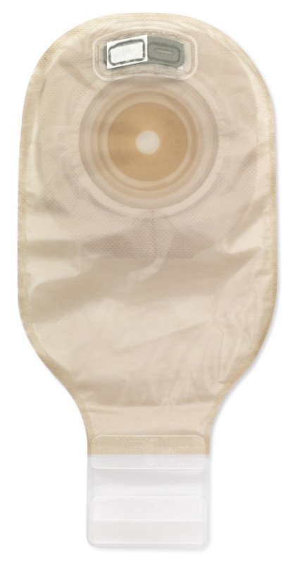 Ostomy Pouch Premier™ One-Piece System 12 Inch Length Up to 2 Inch Stoma Drainable Soft Convex, Trim To Fit