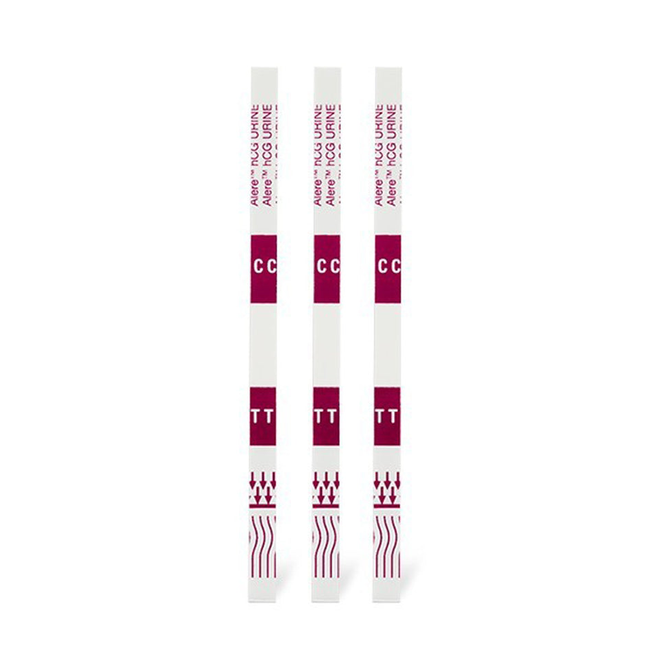 Reproductive Health Test Kit Alere™ hCG Dipstick hCG Pregnancy Test 50 Tests CLIA Waived Sample Dependent
