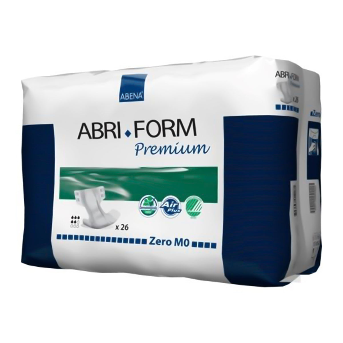 Unisex Adult Incontinence Brief Abri-Form™ Premium M0 Medium Disposable Moderate Absorbency