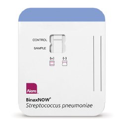 Respiratory Test Kit BinaxNOW® Streptococcus Pneumoniae 22 Tests CLIA Non-Waived