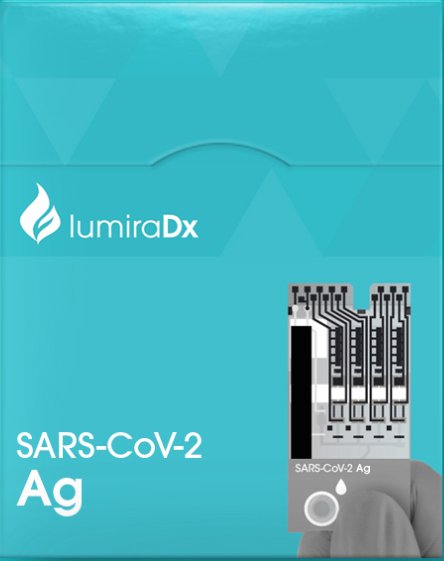 Respiratory Test Kit LumiraDx™ SARS-CoV-2 Ag 48 Tests CLIA Waived
