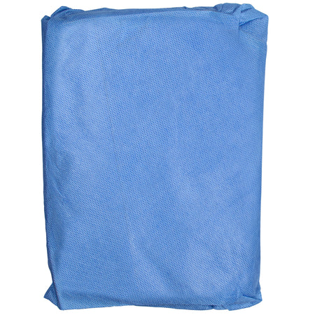 Non-Reinforced Surgical Gown with Towel Cypress X-Large Blue Sterile AAMI Level 3 Disposable