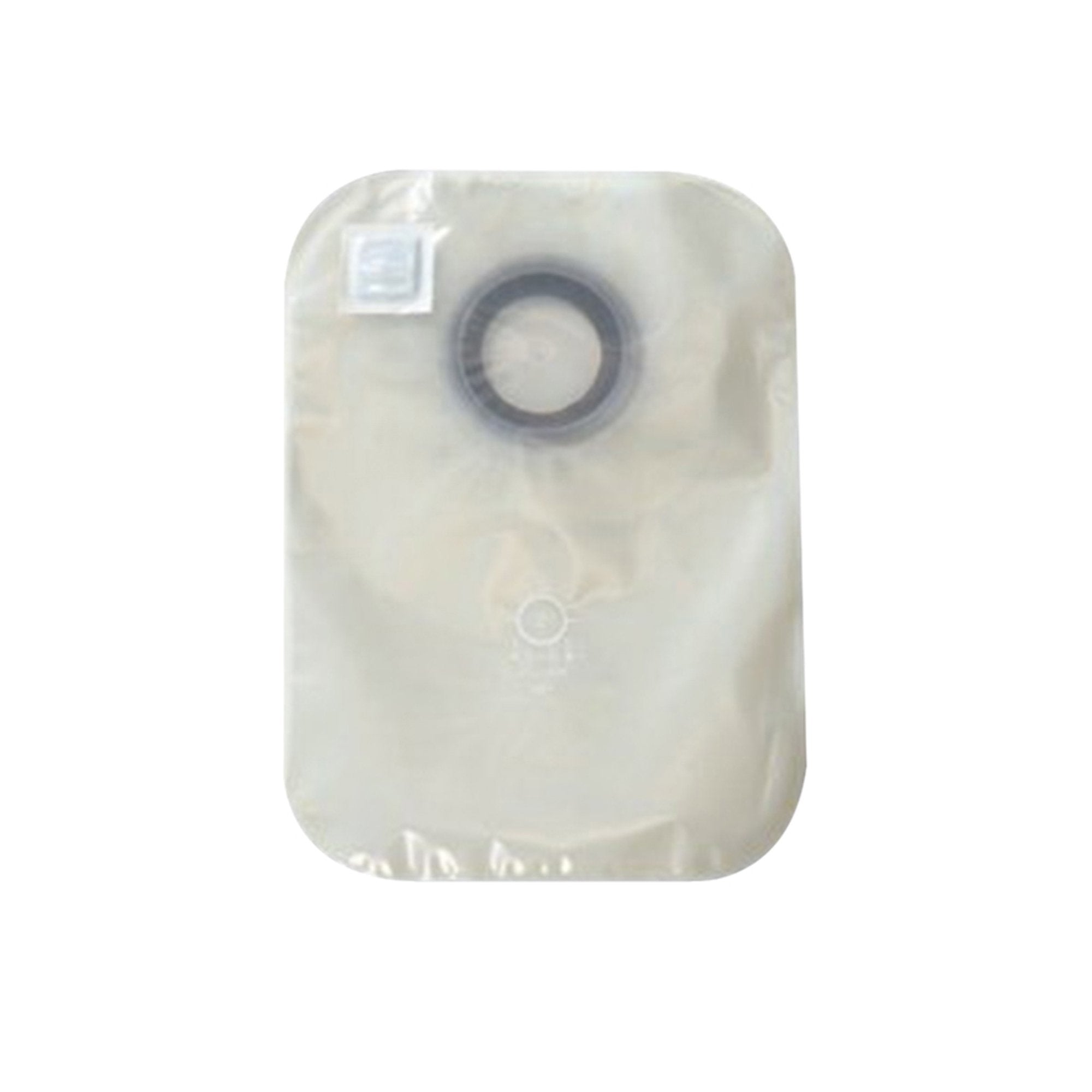 Ostomy Pouch Karaya 5 One-Piece System 9 Inch Length Convex, Pre-Cut 2 Inch Stoma Closed End