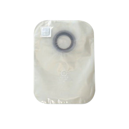 Ostomy Pouch Karaya 5 One-Piece System 9 Inch Length Convex, Pre-Cut 2 Inch Stoma Closed End