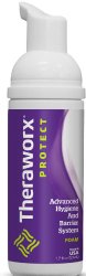 Rinse-Free Cleanser Theraworx® Protect Advanced Hygiene and Barrier System Foaming 1.7 oz. Pump Bottle Lavender Scent