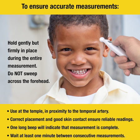 Temporal Contact Thermometer Adtemp™ Temporal Probe Handheld