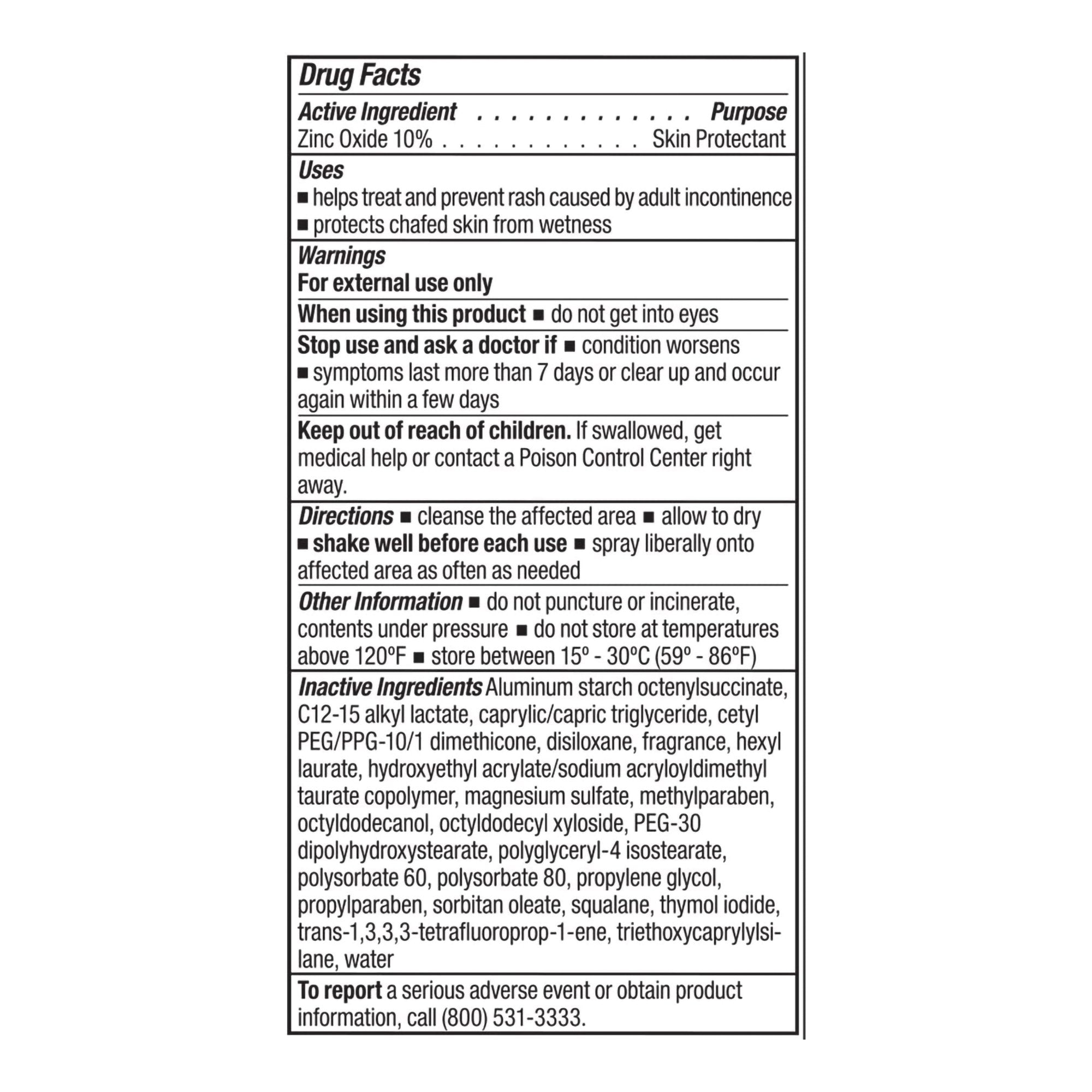 Skin Protectant Dr. Smith's® 3.5 oz. Aerosol Can Scented Liquid