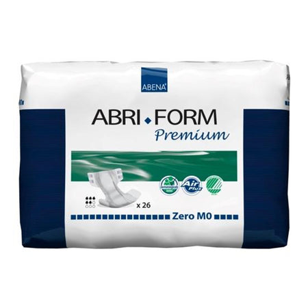 Unisex Adult Incontinence Brief Abri-Form™ Premium M0 Medium Disposable Moderate Absorbency